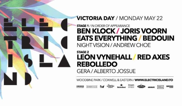 Featured Image for Electric Island Victoria Day 2017 Preview courtesy of   | CJRU