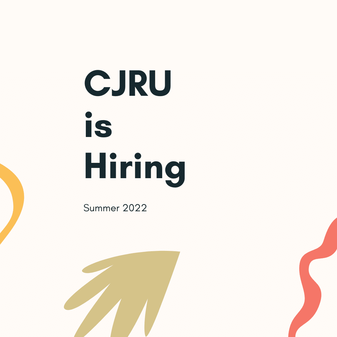CJRU is hiring summer 2022