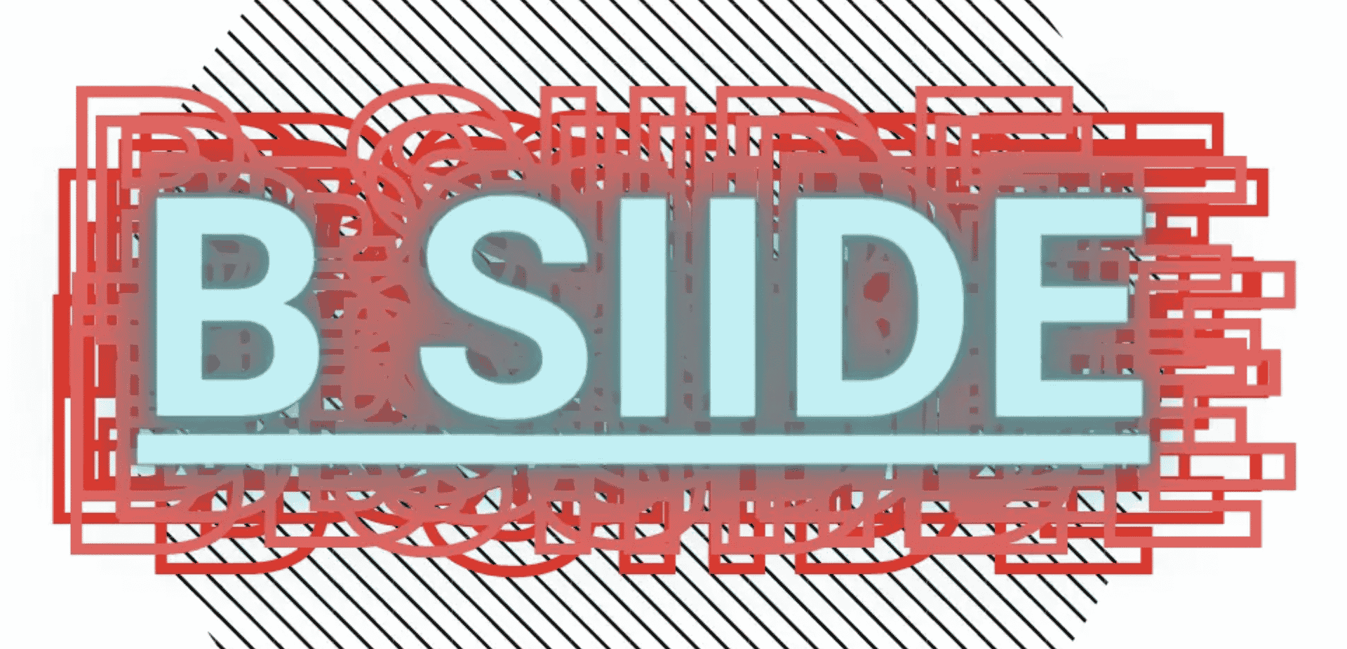 The B-Siide logo, which features the text "B-Siide" in neon blue on a red backround