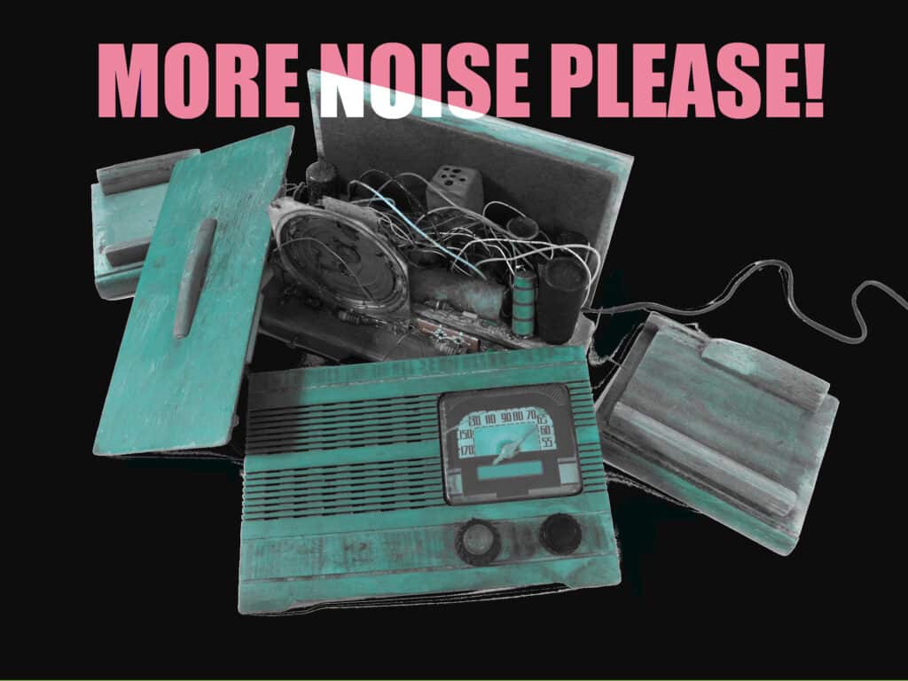 More Noise Please logo